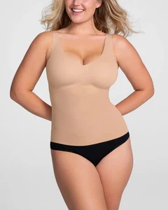 HONEYLOVE LiftWear Cami Shapewear sand beige nude Damen XL verstellbare Träger - Bild 1 von 13