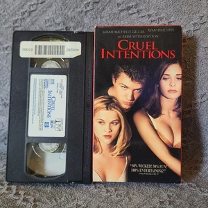 Vintage Cruel Intentions VHS Drama Movie Sarah Michelle Gellar Ryan Phillipe - Picture 1 of 5