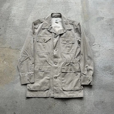 DUXBAK - Vintage SAFARI / BUSH Hunting Mens Med Shirt Jacket Eddie Bauer Style - Image 1 of 4