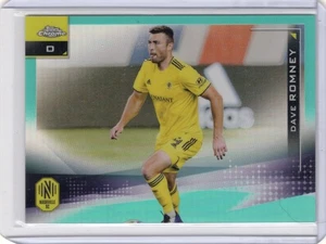 2021 Topps Chrome MLS - Dave Romney #45 Aqua Refractor /299 - Bild 1 von 2