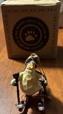 1997 Boyds Carvers Choice "Afton Cross Country" 370209 Christmas Ornament - Image 1 of 4