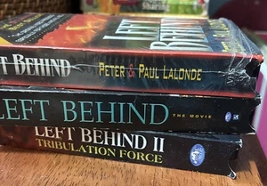 3 Left Behind Vhs Kirk Cameron 2000 2002 Then The Original Video - Imagen 1 de 4