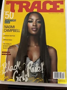 TRACE magazine Jul/Aug 2004 50 Collector's Issue Naomi Campbell on Cover - Picture 1 of 4