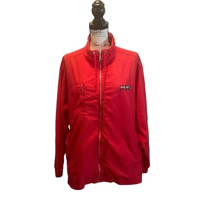 Chaqueta de vela Catalina Plus roja para mujer talla 1X cortavientos vintage náutica Foto 1 de 4