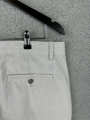 Penguin Chino Shorts Men 36 Musingwear Cream Classic Flat Front Cotton Casual - Image 1 of 4