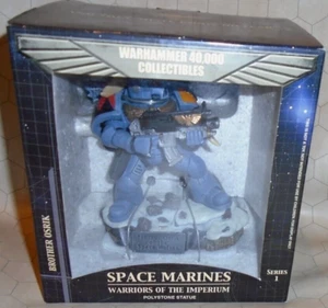 40k Space Wolves Brother Osrik Polystone Statue / Figure Sideshow #2183 - Picture 1 of 5
