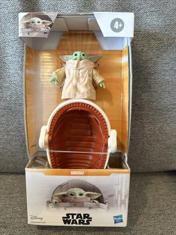 Hasbro Star Wars Grogu Baby Yoda Action Figure in Pod F4050 Disney 2022 Cover