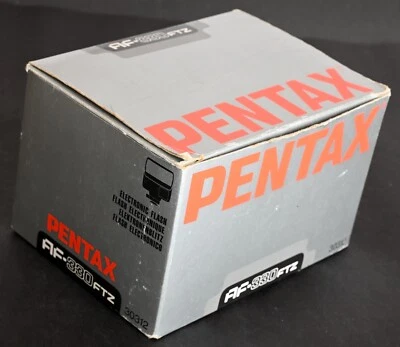 Pentax AF-330FTZ Shoe Mount Electronic Flash for Pentax AF Cameras -Mint in Box! - Image 1 of 4