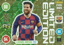Panini Adrenalyn Card XL FIFA 365 2021 Limited Edition Lionel Messi