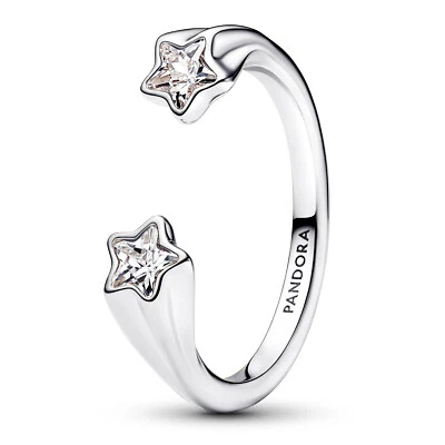 Pandora Anello Da Donna Stelle Cadenti Argento 193582C01 - Immagine 1 di 3