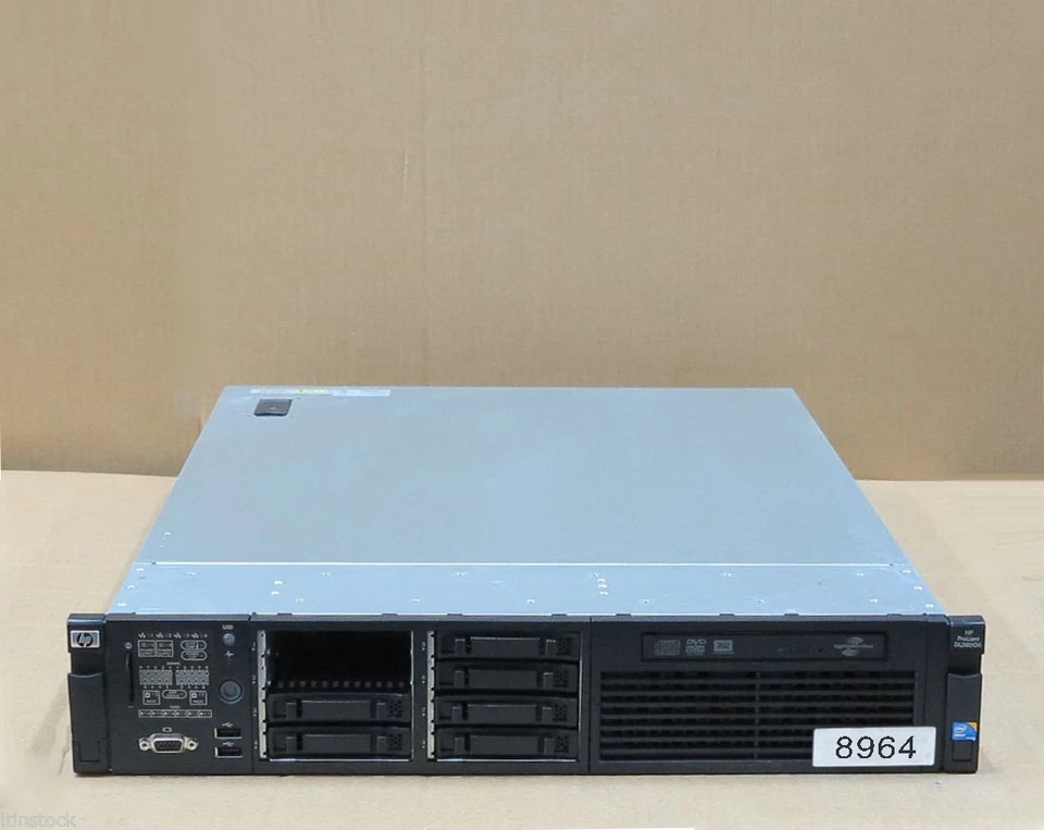 HP ProLiant DL380 G6 QUAD-Core XEON E5530 18Gb R 2U Rack Mount Server 491324-421 - Image 1 of 1