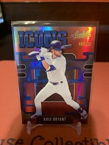 2021 Panini Absolute Icons Red Kris Bryant #d /99