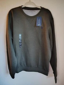 US Polo Assn NWT Pullover Sweatshirt Size L Green  - Picture 1 of 8