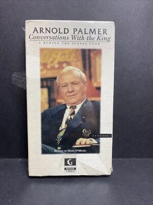 Arnold Palmer Conversations With The King Rare Vhs 1998 Mark O'Mara US Open Pres - Picture 1 of 9