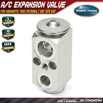 Válvula de expansión de bloque de válvula de expansión de aire acondicionado para Kenworth T680 Peterbilt 567 579 Foto 1 de 4