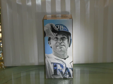 EVAN LONGORIA Cue the Violins Music Bobblehead TAMPA BAY RAYS Stadium Giveaway Cover