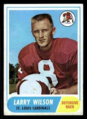 1968 Topps Larry Wilson (HOF) #164 - St. Louis Cardinals - Image 1 of 2