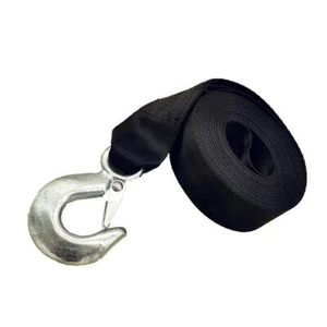 Trailer Marine Boat Winch Strap with Hook Replacement 2" x20' Winch Strap 100... - Picture 1 of 8