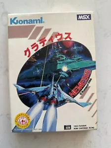 RARE Vintage Nemesis Gradius Konami Game Cartridge for MSX - Picture 1 of 7