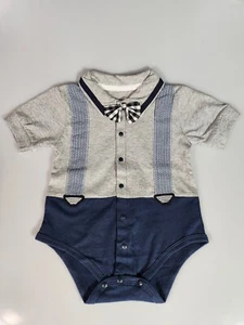 Baby Boy Bowtie Formal Suit Outfit 3-6 Months - Picture 1 of 3