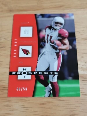 2006 Hot Prospects Red Hot #2 Larry FitzgeraldSN 44/50 - Image 1 of 2