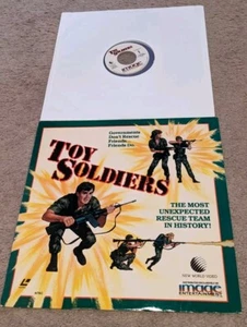 Toy Soldiers David Fisher Laserdisc RARE 1983 Laser Video Disc Laservision - Foto 1 di 5