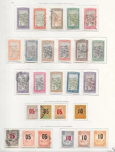 Madagascar stamps 1908 Collection of 26 CLASSIC stamps CAT VALUE $85 - Picture 1 of 1