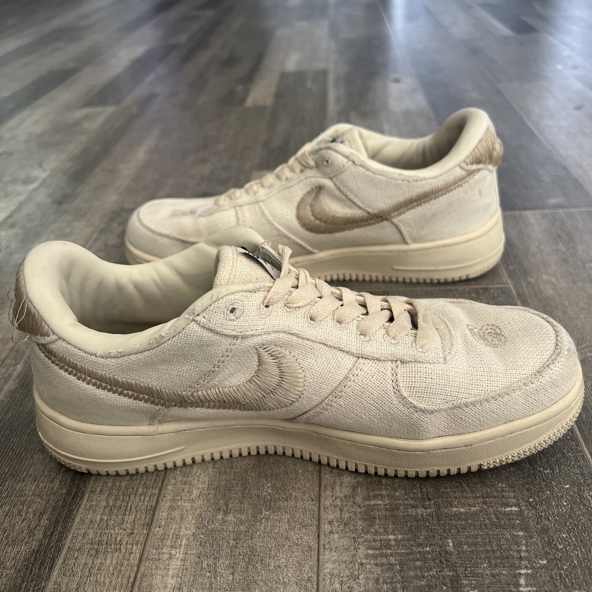 Nike Stussy x Air Force 1 Low Fossil for Sale | Authenticity 