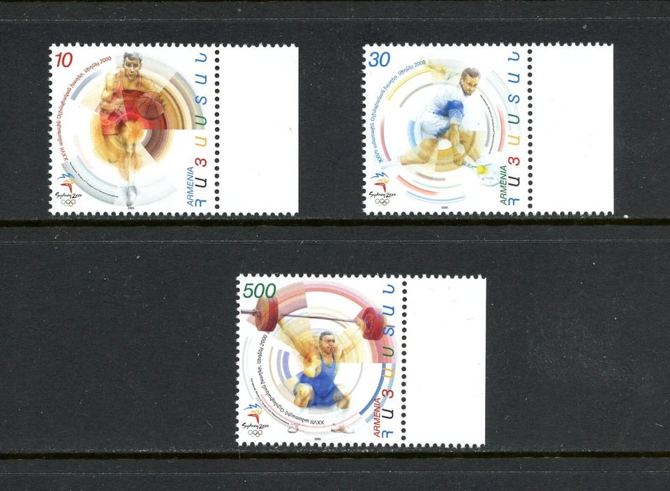 R3355   Armenia  2000   Olympics   3v.   MNH - Image 1 of 1