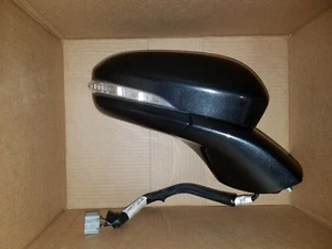 2013 2014 FORD FUSION PASSENGER RIGHT TUXEDO BLACK MIRROR POWER MEMORY HEATED - Picture 1 of 12