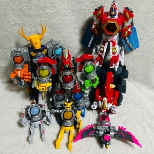 BANDAI Japan DX Megazord Power Rangers cosmic fury Sentai Kyuranger Almost full - Picture 1 of 16