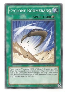 Cyclone Boomerang LCGX-EN086 Yu-Gi-Oh Card (Unl) New - Picture 1 of 4
