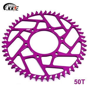 KKE 50T Purple Back Chain Rear Sprocket Fit Sur Ron Ultra Bee 2023-2024 E-Bike - Picture 1 of 7