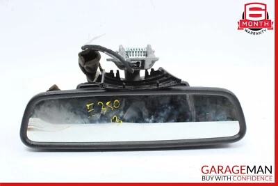 10-16 Mercedes W204 C250 C300 E350 Interior Superior Rear View Mirror Black - Image 1 of 4