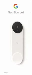 Google Nest Doorbell Smart Home Battery Snow White  New GA01318-US Sealed - Picture 1 of 5