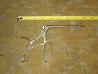 Antique FA Hardy CO/D.R.G.M. surgeons instruments tools clamp forcep (STAMPED)