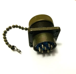 Amphenol Industrial 97-3102A-20-7S 8 Position Circular Female Sockets Solder Cup - Picture 1 of 9