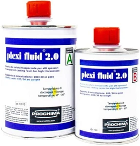 PROCHIMA FE03702G800 Plexifluid 2.0, Resina Epossidica, 800 gr - Foto 1 di 1