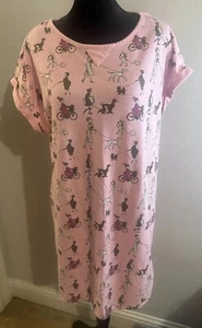Walt Disney Classic 101 Dalmatians M/L Sleep Dress Oversize Night Shirt - Picture 1 of 8