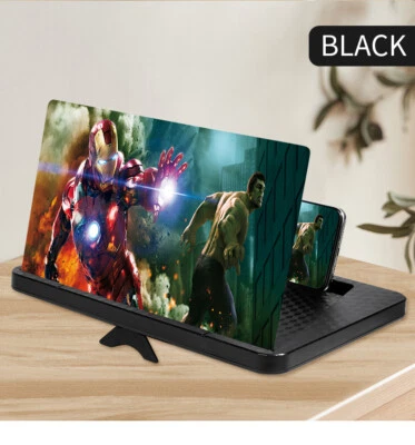 Lupa de Pantalla HD 3D de 12" para Teléfono Celular 2025 Última Versión Amplificador de Video Foto 1 de 4