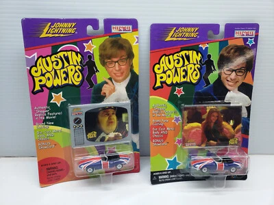 Johnny Lightning White Lightning Austin Powers Shaguar Lot of 2  LOOK!! - Image 1 of 2