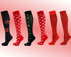 Mysocks 3 paia calze multi design alte ginocchio - Foto 1 di 17