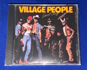 SEALED OOP Village People Live and Sleazy CD (1979) Disco - Imagen 1 de 2