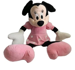 large Walt Disney MINNIE MOUSE soft toy - 30" Inch. 76cm tall - Picture 1 of 10