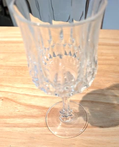 Copa de vino vintage cristal d'arques longchamp/cristal de plomo/7,25" - Imagen 1 de 11