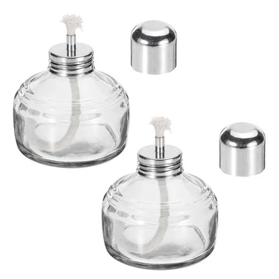 Alcohol Burner Lamp, 120ml 2 Pcs Glass Burner Glass Blowing Torch Lamp Foto 1 de 4