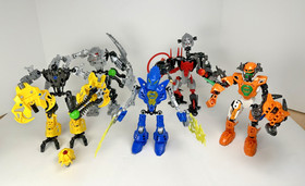 LEGO Lot of 5 Hero Factory 2068 2192 7148 7157 7169 Nex 2.0, Drilldozer, Meltdow