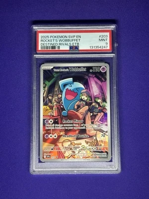 Team Rocket's Wobbuffet 203 Sv: Scarlet & Violet Promo Cards Holo - Image 1 of 2