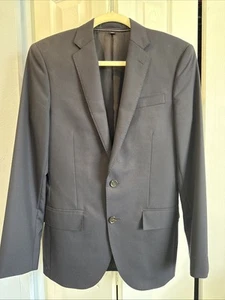 J. Crew Ludlow Slim-Fit Loro Piana Wool Navy Men's Blazer 34S - Picture 1 of 5