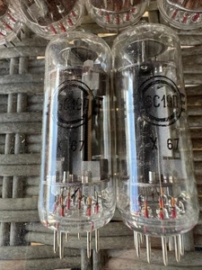 6S19P  / 6S19P-V SVETLANA Triode Tubes 1967r  USSR RARE NOS Lot 10pcs - Picture 1 of 6